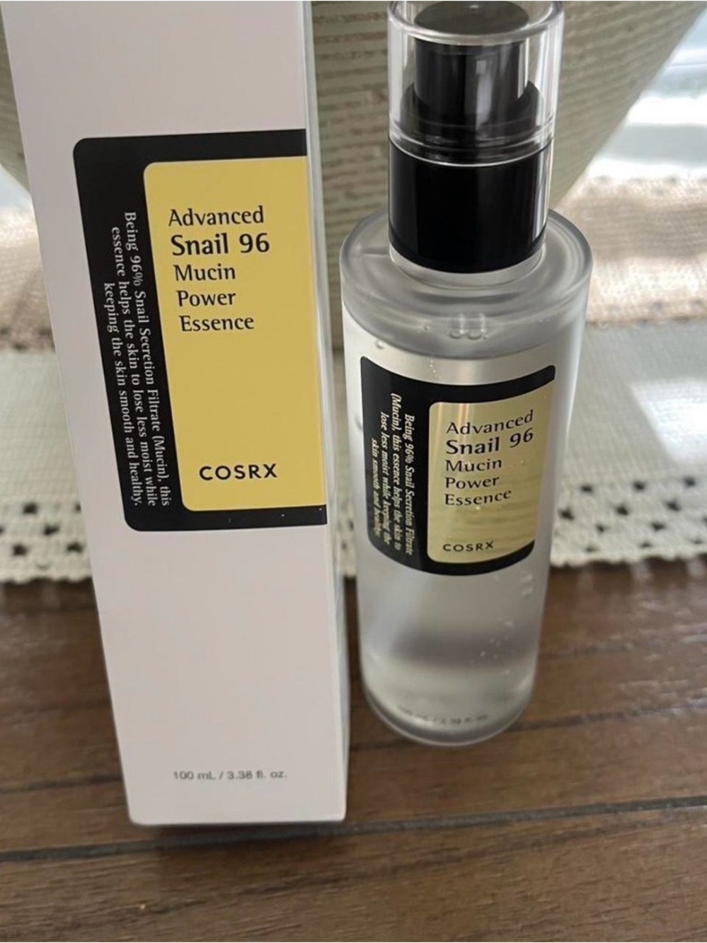 COSRX Advanced Snail 96 Mucin Power Essence - Clear Gel Serum